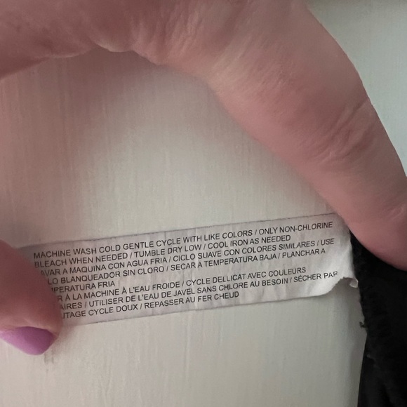 Eloquii Pull-On Center Seam Trousers in Black Size 18 - Picture 5 of 5